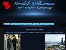 Tablet Screenshot of marion-homepage.de